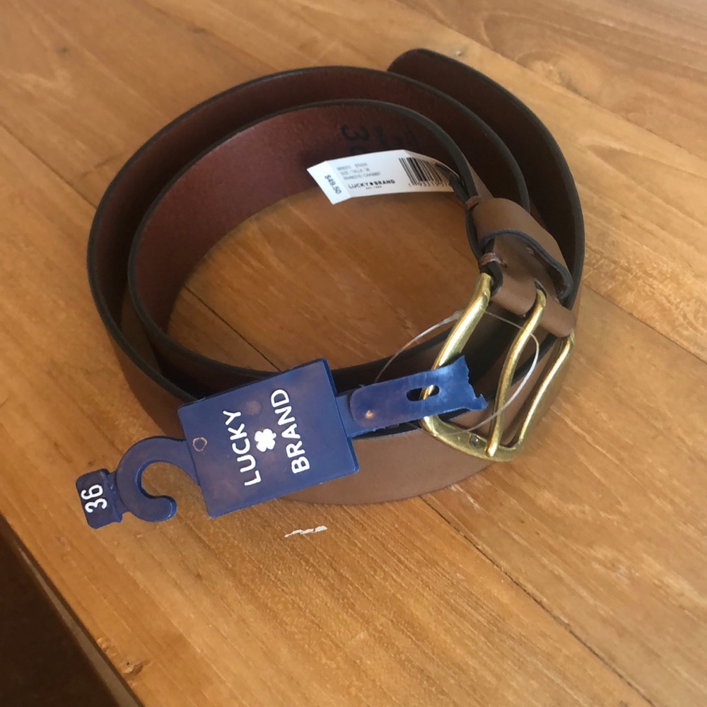 NWT Lucky 36 leather belt
